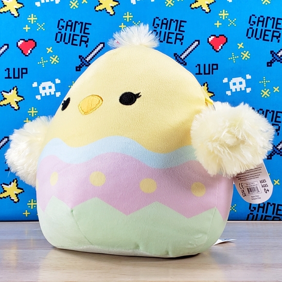 Squishmallow Aimee the Chick inside Egg 8" UltraSoft Stuffed Easter Plush NWT - Picture 6 of 12